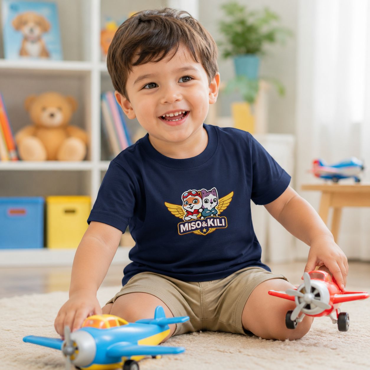 Miso & Kili Golden Wings(Toddler Tee)