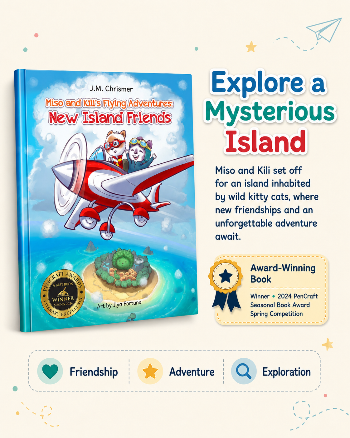 Miso & Kili’s Flying Adventures — Books 1–3 Bundle (softcovers)