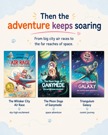 Miso & Kili's Flying Adventures: Complete Series Softcover Set (Books 1–6)