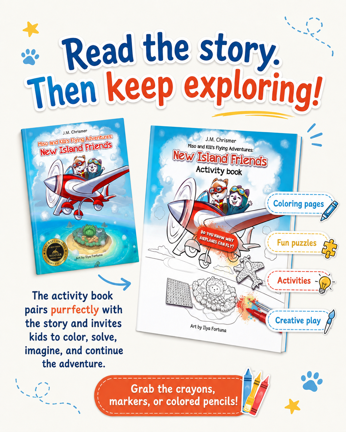 New Island Friend Activity Book Bundle
