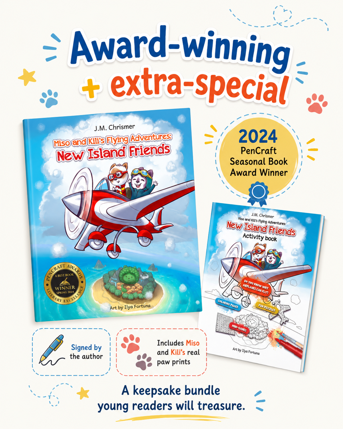 New Island Friend Activity Book Bundle