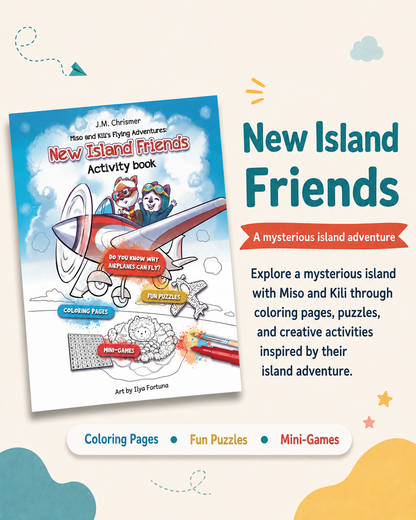 Miso & Kili Activity Book Bundle — 3 Adventures in One!