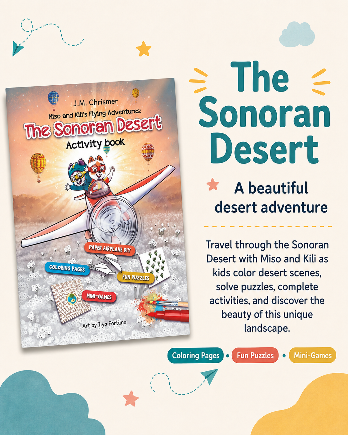 Miso & Kili Activity Book Bundle — 3 Adventures in One!