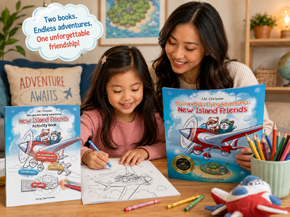 New Island Friend Activity Book Bundle