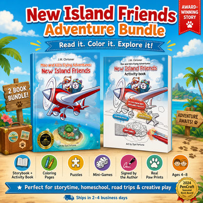 New Island Friend Activity Book Bundle