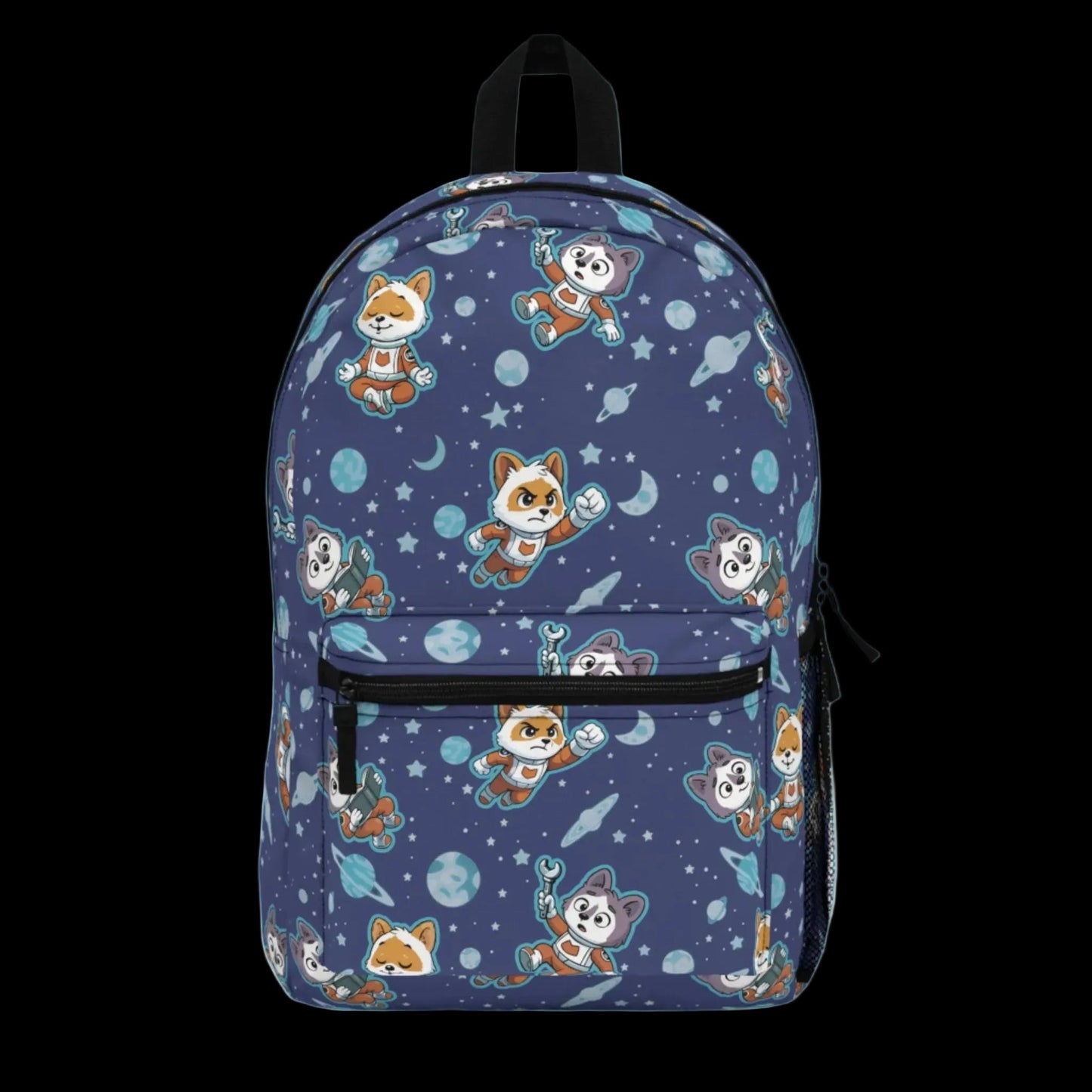 Blue Cosmic Adventure Backpack - One size - Bags