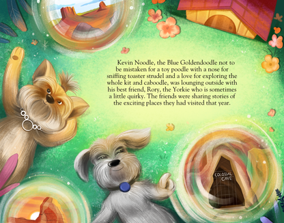 Kevin Noodle Explores the Red Rock City Hardcover
