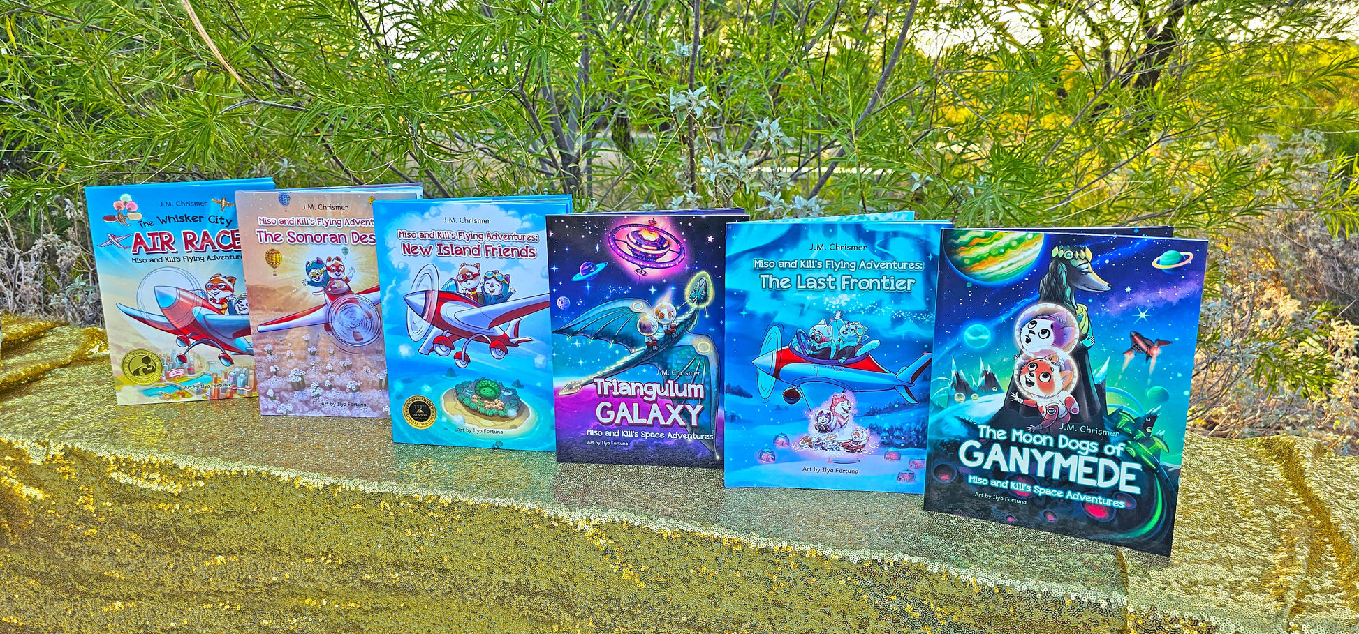 Miso & Kili’s Flying Adventures: Complete Series Softcover Set (Books 1–6) - Children books