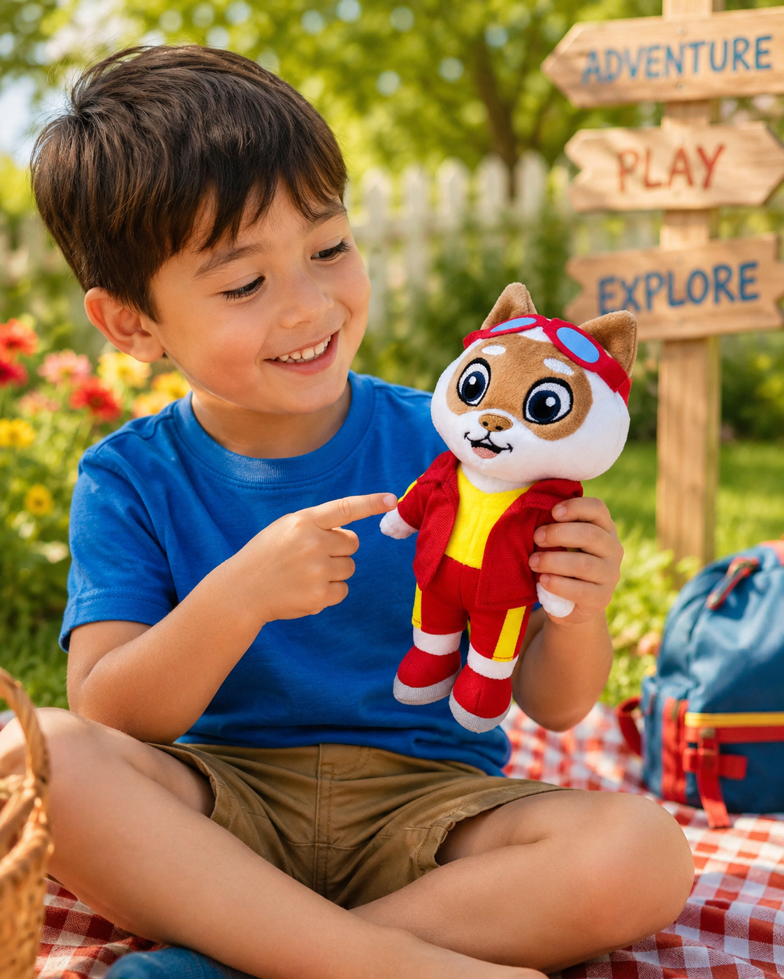 Miso the Pilot Plush Toy - Toy