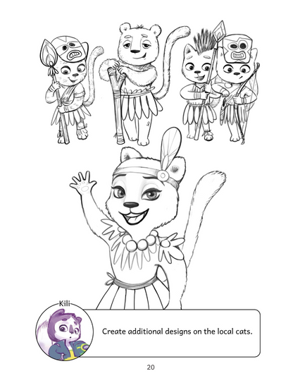 New Island Friends Activity Book (digital download)