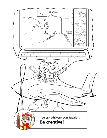 The Last Frontier Activity Book (digital download)