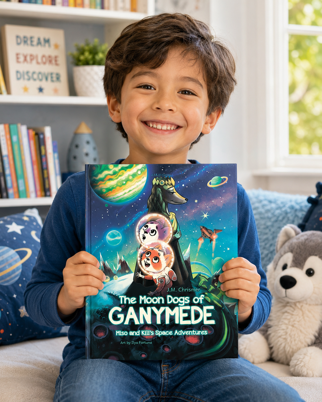 The Moon Dogs of Ganymede - Children books