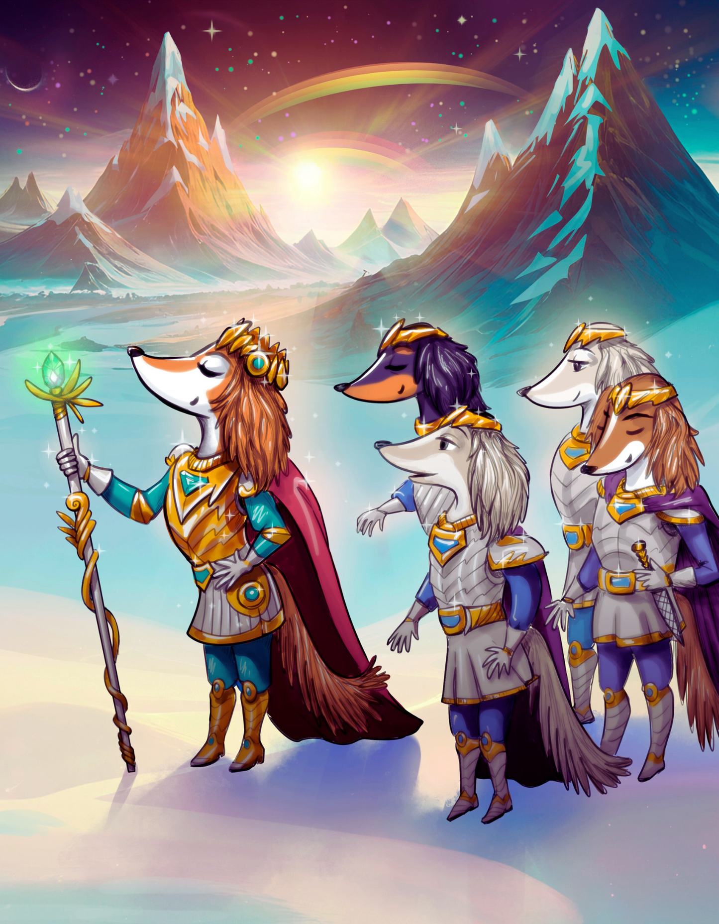 The Moon Dogs of Ganymede - Children books