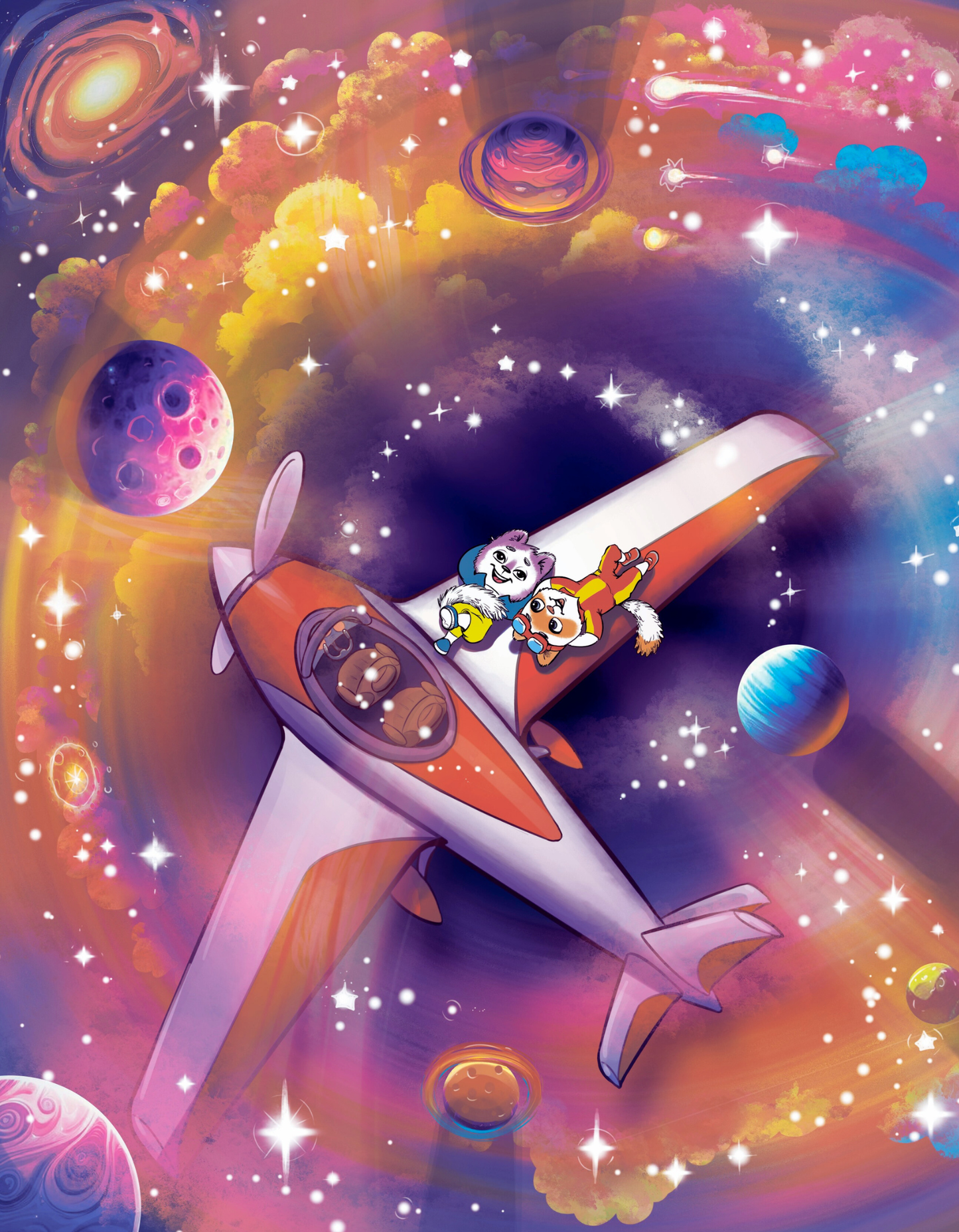 The Moon Dogs of Ganymede - Children books